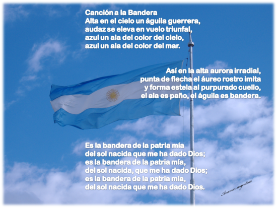 cancion a la bandera -anamar-argentina