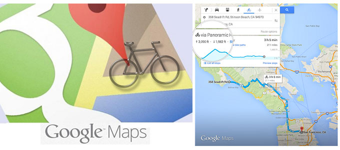 google-maps-bicicleta